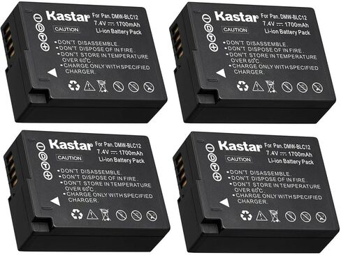 استبدال بطارية Kastar BP-DC12 لبطارية Leica BP-DC12، شاحن Leica BC-DC12، Leica V-Lux 4، Leica V-Lux 5، Leica Q (Typ 116)، كاميرا Leica Q-P الرقمية in Kuwait