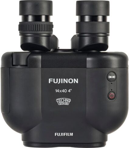 منظار Fujifilm Fujinon Techno-Stabi TS-X مقاس 14x40 لتثبيت الصورة، أسود مع شريحة تصميم الذروة + 4 بطاريات AA من Ansmann + المزيد من الملحقات in Kuwait