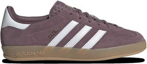 حذاء Adidas Gazelle Indoor W Brown Shadow Fig White Gum للسيدات 8 in Kuwait
