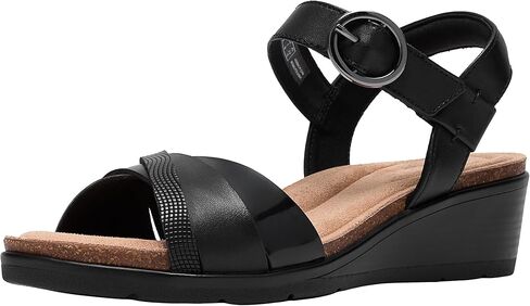 Clarks Women's Kacha Twist Wedge Sandal in Saudi Arabia