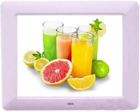 إطار صور رقمي مقاس 8 بوصات، آلة إعلانية رفيعة، دقة 800 × 600، متعدد الوظائف، دعم USB/Sd، جهاز تحكم عن بعد، وردي in Kuwait