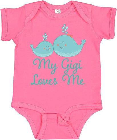 inktastic My Gigi Loves Me Baby Bodysuit in Kuwait