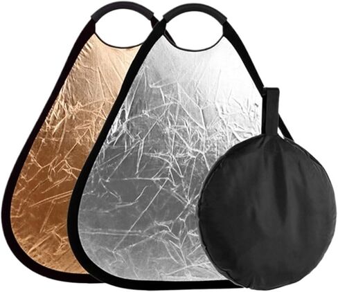 Light Reflector Photography Photography Reflector 2 pcs Multicolor 30-80cm with Carrying Bag(30cm) in Saudi Arabia