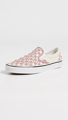 Vans Unisex Classic Slip On Shoes, Rhinestone Misty Mauve, 7 US Women/5.5 US Men in Kuwait