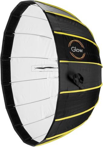 صندوق إضاءة Glow EZ Lock Parabolic Softbox لـ Flashpoint XPLOR 300 و400 للتركيب المباشر (25.5 بوصة - أبيض). in Kuwait