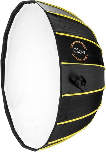صندوق إضاءة Glow EZ Lock Parabolic Softbox لـ Flashpoint XPLOR 300 و400 للتركيب المباشر (25.5 بوصة - أبيض). in Kuwait