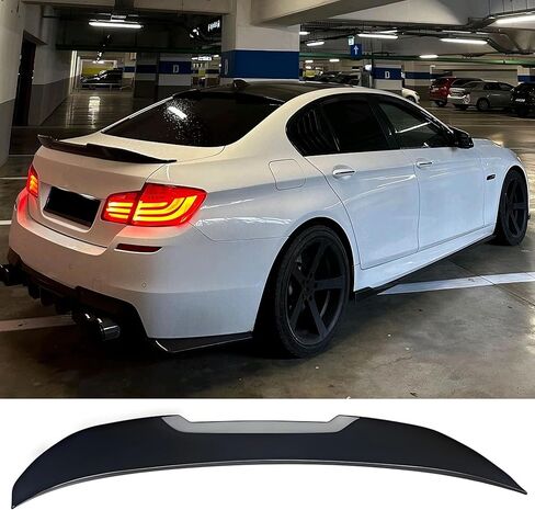 المفسد الشفاه الجذع الخلفي مناسبة لـ BMW 5 Series F10 F18 2011-2016 سيدان 528I 550i 535i ملحقات Gloss Black in Kuwait