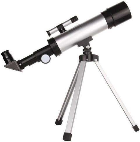 Monocular Refractor Telescope with Tripod,90° Tilt Mirror for Astronomical Terrestrial Viewing in Kuwait