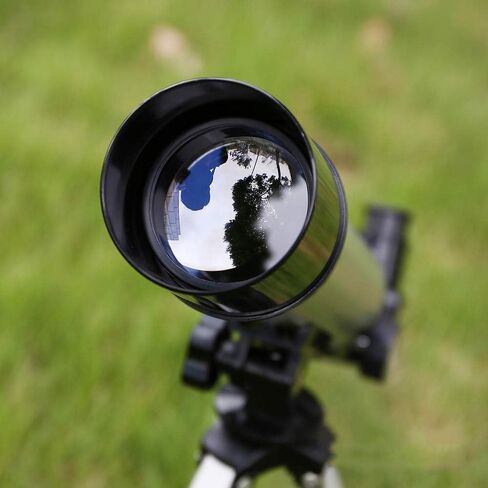 Monocular Refractor Telescope with Tripod,90° Tilt Mirror for Astronomical Terrestrial Viewing in Kuwait