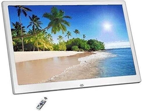 إطار صور رقمي مقاس 12.1 بوصة مع شاشة IPS مقاس 1280 × 800، وتشغيل الفيديو/الموسيقى، والساعة، والتقويم، والتشغيل/الإيقاف التلقائي، والتثبيت على الحائط in Kuwait