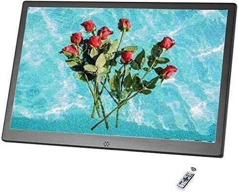إطار صور رقمي مقاس 12.1 بوصة مع شاشة IPS مقاس 1280 × 800، وتشغيل الفيديو/الموسيقى، والساعة، والتقويم، والتشغيل/الإيقاف التلقائي، والتثبيت على الحائط in Kuwait