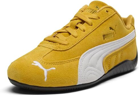 حذاء رياضي نسائي من PUMA Speedcat Og برباط كاجوال - أصفر - مقاس 6 M in Kuwait