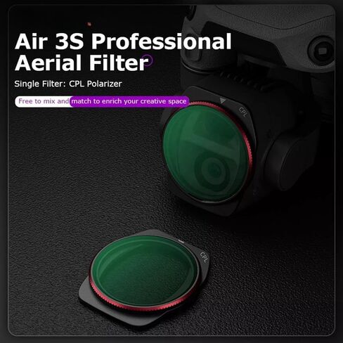 متوافق مع مرشحات عدسة DJI Air 3S CPL والاستقطاب القابل للتعديل in Kuwait