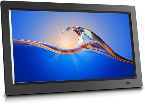 Digital Photo Picture Frames, 22 Inch Digital Photo Frame with 32Gb Storage and Sd Card Slot, 1920 * 1080 IPS Hd Screen Guide,Or Birthday, Wedding, Mom (White) in Saudi Arabia