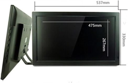 Digital Photo Picture Frames, 22 Inch Digital Photo Frame with 32Gb Storage and Sd Card Slot, 1920 * 1080 IPS Hd Screen Guide,Or Birthday, Wedding, Mom (White) in Saudi Arabia