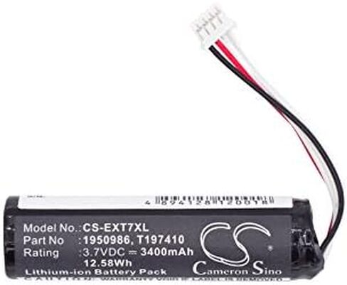Cameron Sino Battery for Extech Flir i7, i5 Infrared Camera PN:Extech 1950986, T197410 3400mAh / 12.58Wh in Kuwait