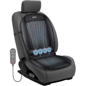 CooCoCo Ventilated Car Seat Cover, 12V Cooling Seat Cushion for Cars, Automotive Adjustable Temperature Cooling Car Seat Cover, Fit for SUV Truck Office Pad in Saudi Arabia