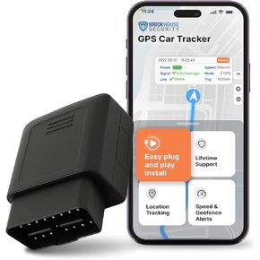 GPS Car Tracker for Vehicles-Easy Plug & Play Install-Speed Monitoring-Text Alert-Geofence-Custom Reporting-Route History No Activation Fee-Cancel Anytime-OBD Tracker - Subscription Required! in Saudi Arabia