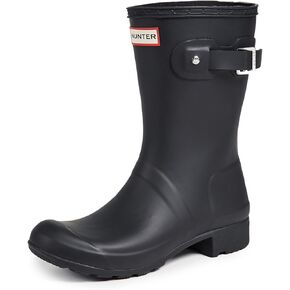 HUNTER Original Tour Short Packable Rain Boots Black 7 M in Saudi Arabia
