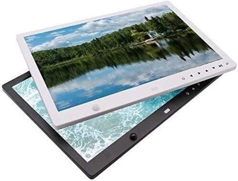 إطار صور رقمي مقاس 15.4 بوصة مزود بشاشة HD IPS ومستشعر حركة وتدوير تلقائي ودعم USB/Sd ومكبرات صوت استريو in Kuwait