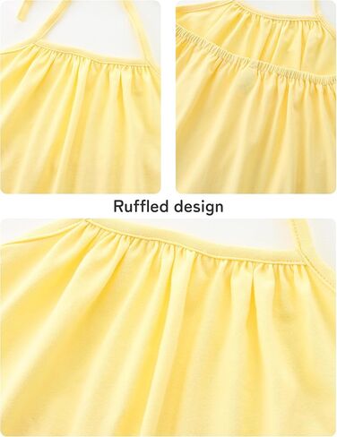 Toddler Girl Clothes Backless Strap Slouch Romper Cute Halter Jumpsuit Pants With Pockets Summer One Piece Outfit in Saudi Arabia