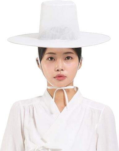 Foldable Korean Gat Hat – Inspired Hat, Lightweight Collapsible Traditional Style Headwear for Adults, 5 Colors in Saudi Arabia