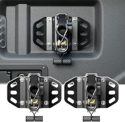 2PCS Retractable Ratchet Straps Compatible with 2015-2025 Ford F150 Retractable Tie Down Straps Replacement for 2015-2025 Ford F-150 Accessories in Saudi Arabia