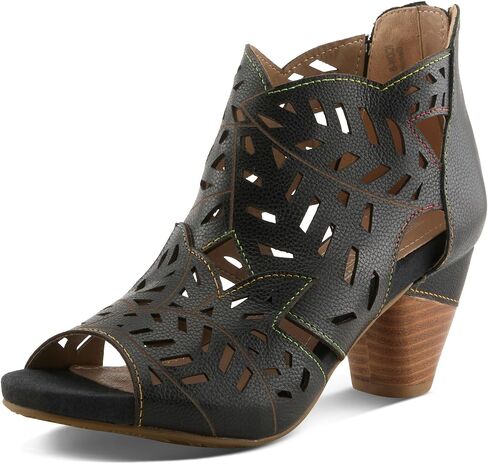 Spring Step L'Artiste Icon Sandals for Women - Ladies Casual Flats Platform Sandal - Hand Painting Summer Shoes for Womens in Saudi Arabia