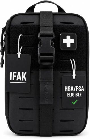 MY MEDIC MyFAK PRO First Aid Kit Bag - Emergency Survival Essentials, Medical Accessories, Rescue Necessities & Supplies for Home, Car, Boat or Travel - Coyote in Saudi Arabia