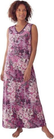 Dreams & Co. Plus Size Trapeze V-Neck Lounger in Saudi Arabia