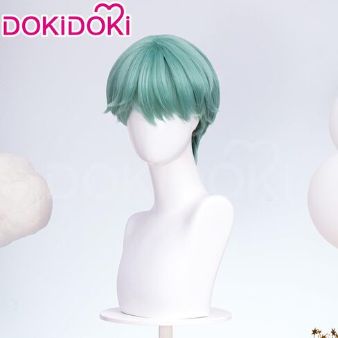 KIRA KIRA Movie Anime Wig Pop Singer Stage 30cm Short Straight Black Hair Haloween Cosplay Wig for Men Women in Saudi Arabia