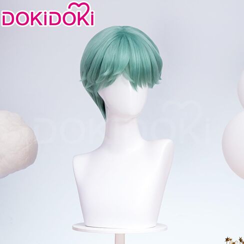 KIRA KIRA Movie Anime Wig Pop Singer Stage 30cm Short Straight Black Hair Haloween Cosplay Wig for Men Women in Saudi Arabia