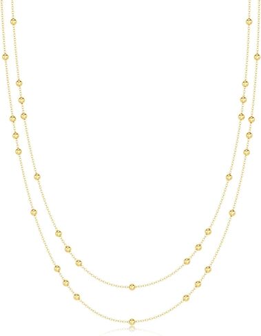 Pearl Choker Necklace for Women Dainty 14k Gold Plated Pearl Chain Necklace Gold Simple Trendy Gold Jewelry Gift for Girls in Saudi Arabia