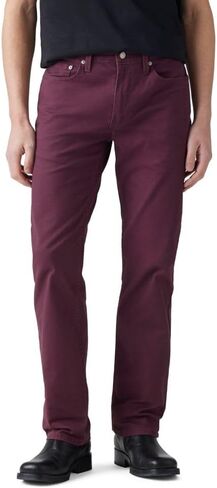 بنطلون جينز رجالي من Levi's 514 ذو قصة مستقيمة (متوفر أيضًا بمقاس كبير وطويل)، (جديد) سترة بحرية (مطاطة)، 36Wx30L in Saudi Arabia