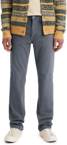 بنطلون جينز رجالي من Levi's 514 ذو قصة مستقيمة (متوفر أيضًا بمقاس كبير وطويل)، (جديد) سترة بحرية (مطاطة)، 36Wx30L in Saudi Arabia