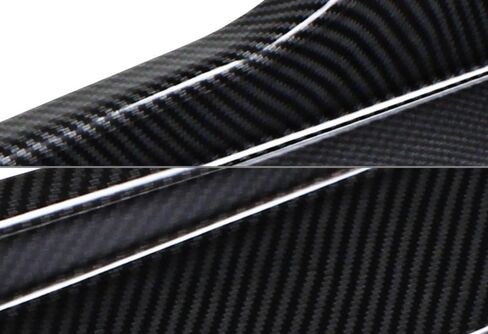 Q1-TECH, 5-Piece Front Bumper Lip + Side Skirt Rocker Winglet Canard Diffuser Wing Compatible with 2022-2025 Mercedes-Benz C-Class W206 C43 / C300, Front Lip Body Spoiler Splitter (Painted Black) in Saudi Arabia