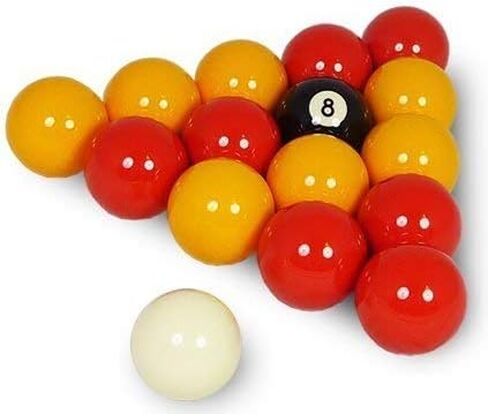 East Eagle Pool Balls Mini Pool Balls Set,1-1/2 Inch Billiard Balls Set Not Regulation Size, Complete 16 Ball Set in Saudi Arabia