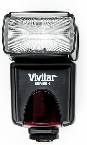 Vivitar Flash for Pentax SLR/DSLR Camera - Black (DF383PEN) in Saudi Arabia
