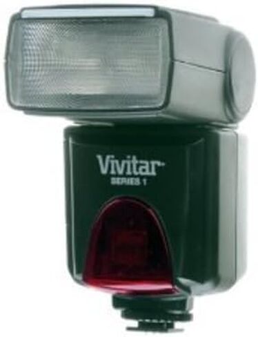 Vivitar Flash for Pentax SLR/DSLR Camera - Black (DF383PEN) in Saudi Arabia