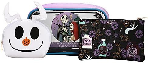 Bioworld Disney Nightmare Before Christmas Travel Toiletry 3-Piece Set in Saudi Arabia