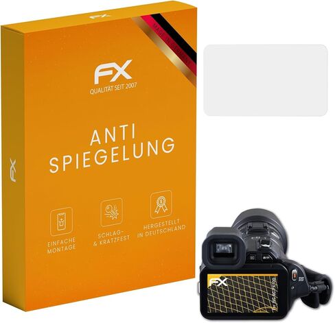 atFoliX Screen Protector Compatible with JVC GC-PX100 Screen Protection Film, Anti-Reflective and Shock-Absorbing FX Protector Film (3X) in Saudi Arabia