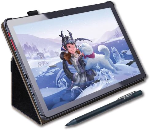 سيمبانس تابلت رسم بيكاسو تاب XL لا يحتاج الى كمبيوتر بشاشة 11.6 انش [4 عناصر اضافية] قلم ستايلس محمول، مستقل، اندرويد 11، افضل هدية لفناني الجرافيك الرقمي المبتدئين - PCXL in Kuwait