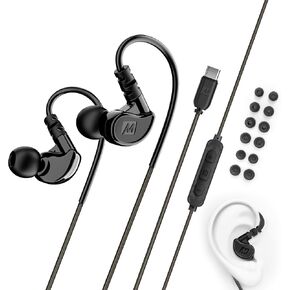 MEE audio M6 VR in-Ear Gaming Headphones Earphones w/Short Cord for Oculus Quest 2 & Other VR Headsets + Mic Cable for PS5, Xbox, Nintendo Switch, PC in Kuwait