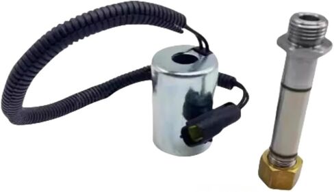 Compatible With Kubota KX151 KX155 KX161 KX165-3 Coil Spool Travel Speed Pilot Solenoid Valve Check Valve Excavator Parts(1 PCS) in Saudi Arabia