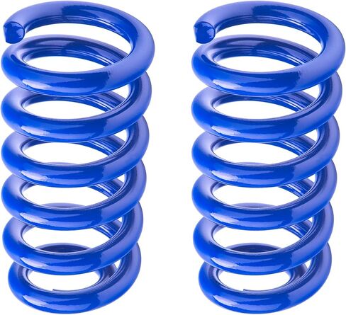 Heavy Duty Front Coil Springs for C1500 1988-1998 - Upgrate 3" Drop/Lowering Coil Springs Kit 2Pcs, Blue in Saudi Arabia