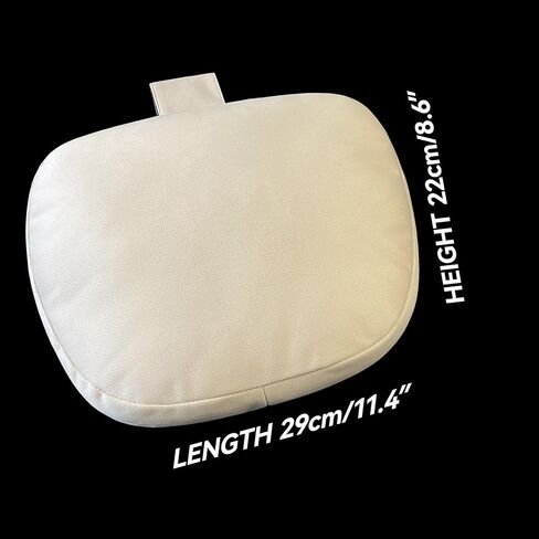 2Ps car headrest Pillow, car Neck Pillow for Driving, 11.8x7.5 inches Head Rest Pillow for car,Fits Most car Models, Suede Fabric with Polyester Fiber Filling(Black) in Kuwait
