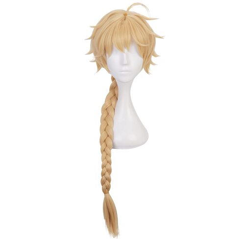 شعر مستعار Cosplay anime للعبة Genshin Impact Cosplay Coms مع Cap Free Brea (Navia) in Kuwait