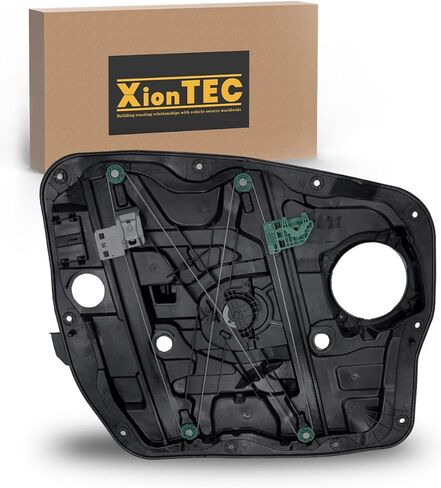 Power Window Regulator with Panel without Motor,Front Driver Side Compatible with Hyundai Santa Fe 2013-2018, Santa Fe Sport 2013-2018, Santa Fe XL 2013-2019 Replace# 82471A1010 824712W010 in Saudi Arabia