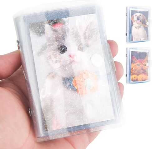 2Packs 36 Pockets 2x3 Photo Album for Fujifilm Instax Mini 12 11 9 Camera, Polaroid Snap, Z2300, SocialMatic Instant Cameras & Zip Instant Printer (White) in Saudi Arabia