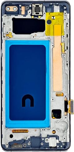 for Samsung Galaxy S10+ Plus LCD Display Screen Replacement with Frame for Samsung S10 Plus Screen Replacement kit SM-G975u G975a G975w Digitizer Touch Screen Assembly 6.4 inch Black in Saudi Arabia
